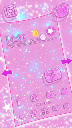 Live, Glitter, Star Themes & Wallpapers screenshot 3