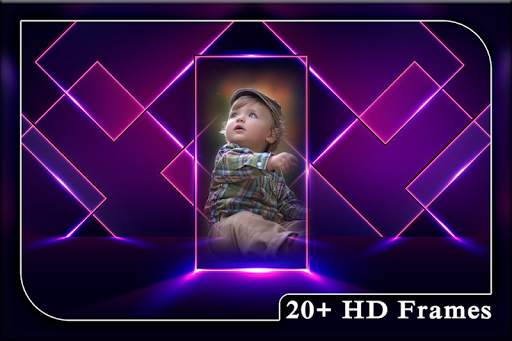 Neon Photo Frame screenshot 1