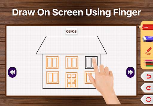 House Draw Step By Step скриншот 6