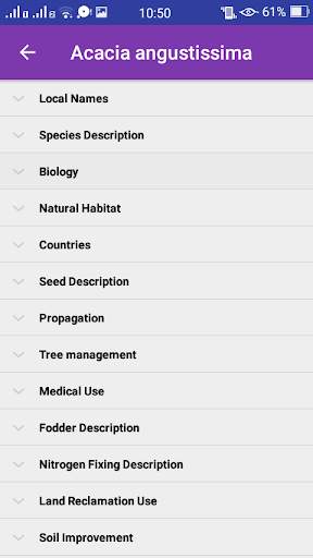 Agroforestree Database screenshot 5