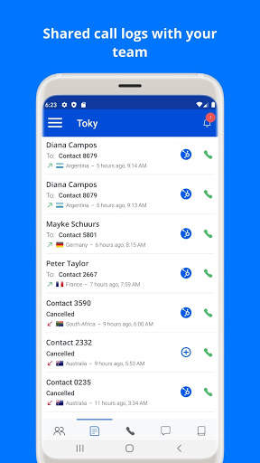 Toky: business phone system screenshot 5