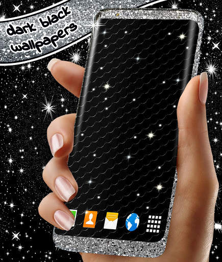 HD Black Live Wallpaper - Amoled Wallpaper Themes screenshot 3