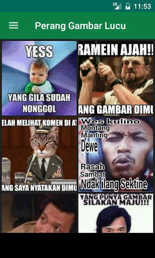 Perang Gambar Lucu screenshot 2