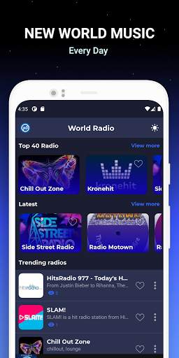 Radio FM Online - USA Online free music tuner screenshot 3