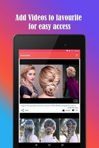 Hairstyles Video Tutorials screenshot 12