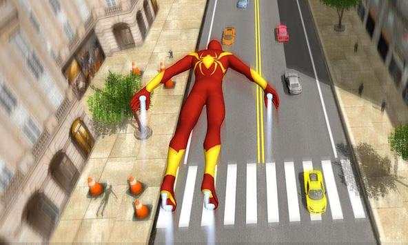Flying Iron Spider Hero Adventure screenshot 8
