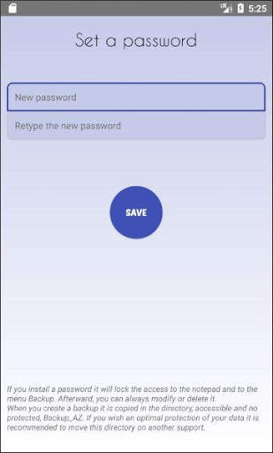 Notepad A/Z 5 تصوير الشاشة