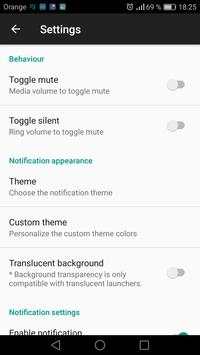 Volume notification control EQ screenshot 4