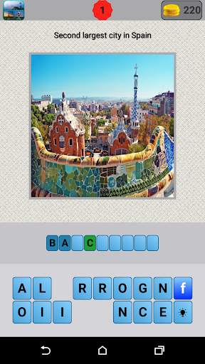 Cities Quiz скриншот 1