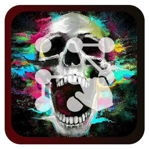 Skull Pattern Lock Screen 1.0