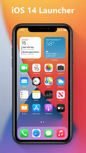 iOS14 Launcher -  Launcher for iPhone 12 screenshot 1