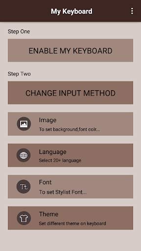 My Photo Keyboard स्क्रीनशॉट 1