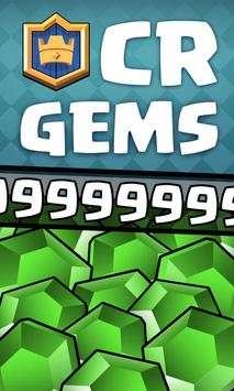 Gems for Clash Royale screenshot 1