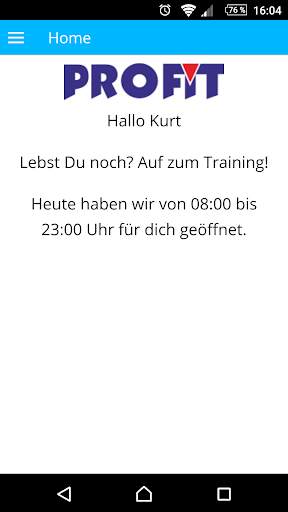 Profit Mitglieder App screenshot 1