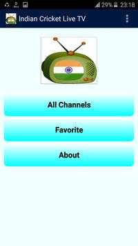 Indian Cricket Live TV screenshot 1