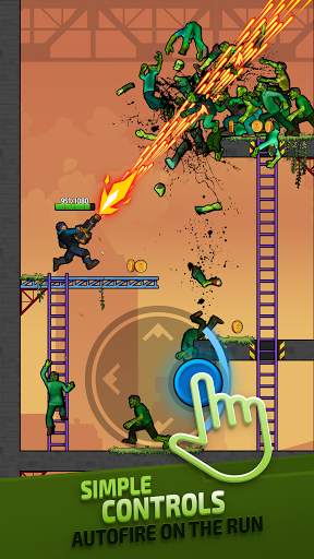 Zombario: Zombie Shooter & Parkour Game! screenshot 1