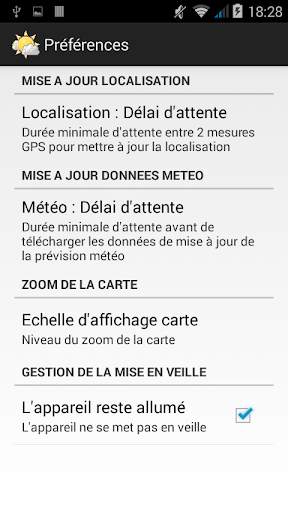 Météo locale GPS screenshot 3