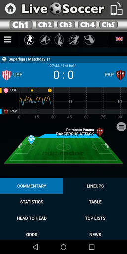 Match Soccer Live screenshot 2