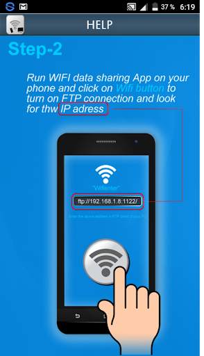 Tranfer Wifi Data File screenshot 5