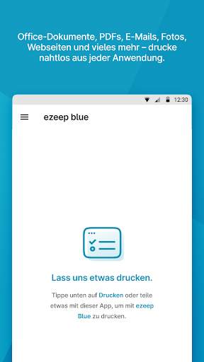ezeep Blue Printer App screenshot 1