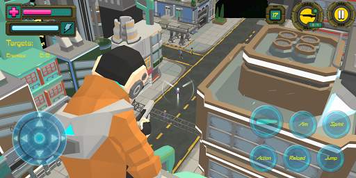 Polygon Cyber World 77: Crime Shooting Games screenshot 3