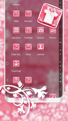 Soft Pink Launcher Themes screenshot 4