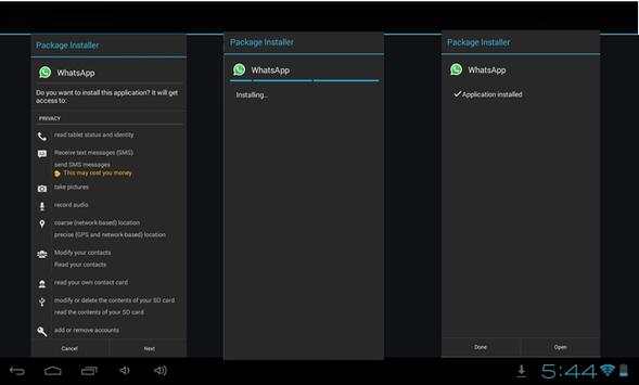 Install Whatsapp on Table Tips screenshot 2
