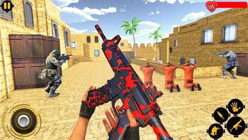 Commando Shooting Counter Terrorist Strike скриншот 2
