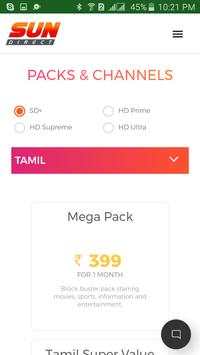Sun Direct Channels List 4 تصوير الشاشة