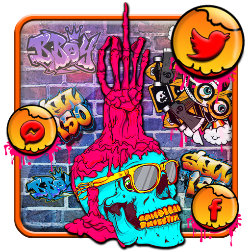 Skull Hand Themes Live Wallpapers icon