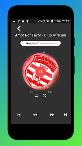 اغاني النادي الافريقي بدون نت CA Music screenshot 3