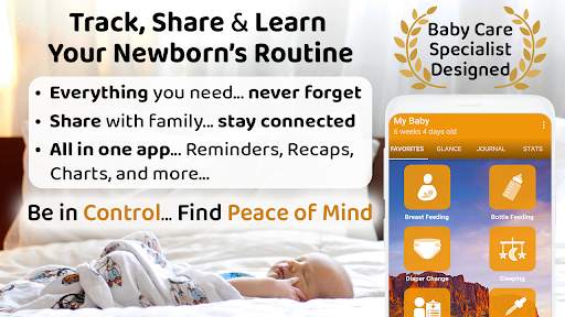 Baby & Breastfeeding Tracker screenshot 1
