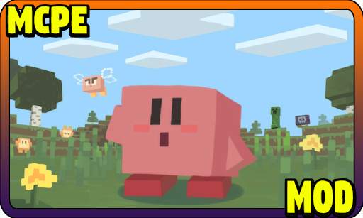 Kirby 4D skin and Mod MCPE - Minecraft Mod screenshot 2