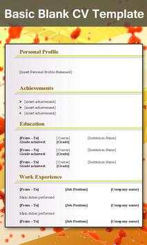 Cv maker / Job cv maker screenshot 3