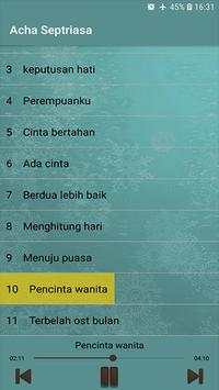 Lagu Acha Septriasa offline 2019 screenshot 4