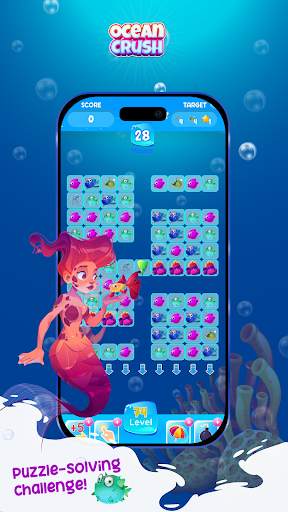 Ocean Crush Game - Match 3 screenshot 17