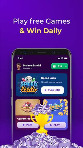 Rush : Play Ludo Game For Cash screenshot 1