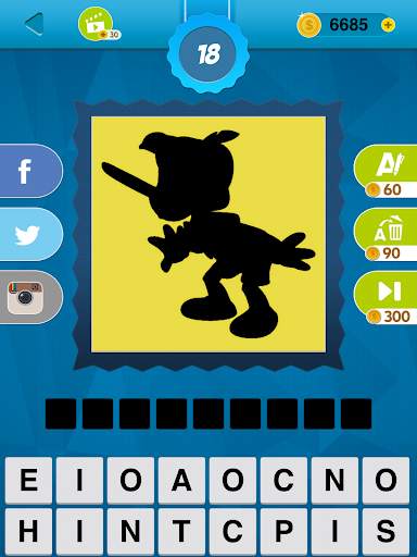 Shadow Quiz Game - Cartoons screenshot 8