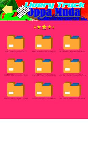 Download Mod Truk Oppa Muda Bussid Terpal Segitiga screenshot 7