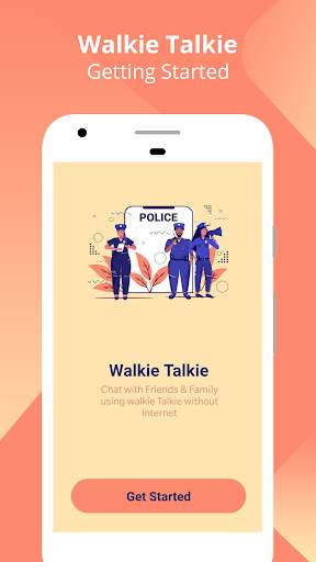 Walkie Talkie Free Voice App screenshot 1