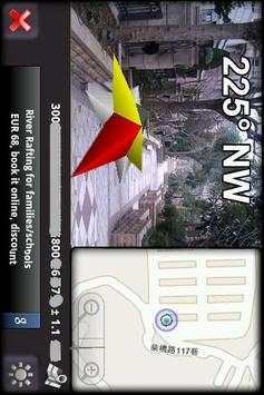 3D Compass (for Android 2.2-) screenshot 2