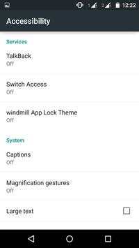 windmill App Lock Theme screenshot 5