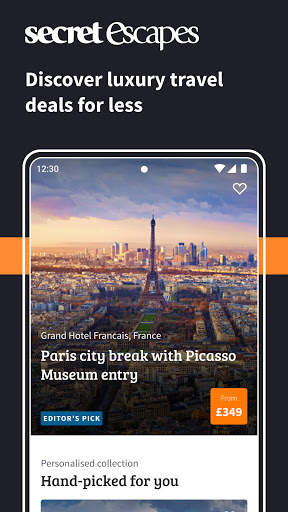 Secret Escapes: Hotel & Travel screenshot 1