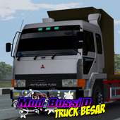 Mod Bussid Truck besar logo