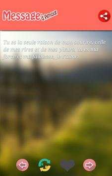 Message SMS d'amour 2016 screenshot 5