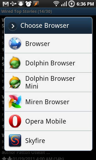 Choose Browser screenshot 3