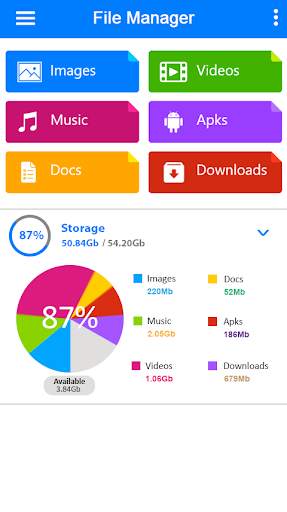 File Manager - Files Search screenshot 1