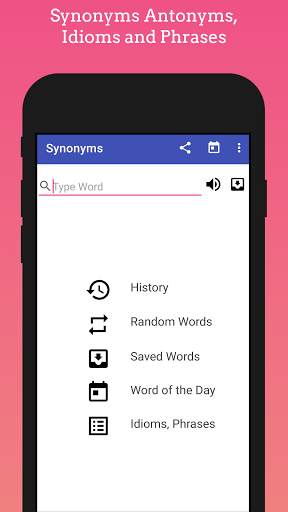 Synonyms and Antonyms Offline screenshot 1