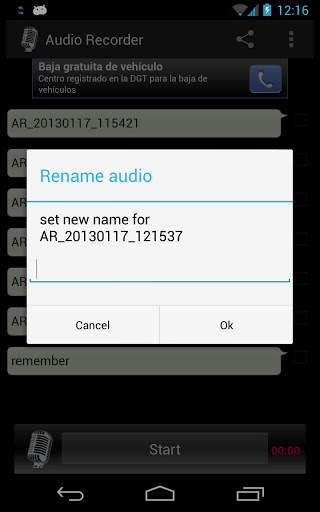 Audio Recorder Pro screenshot 4