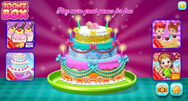Cake Decoration Games screenshot 16